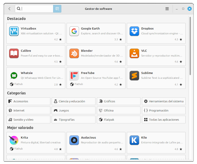 Administrador de Software